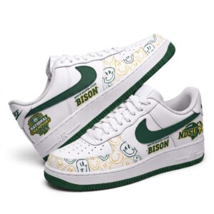 North Dakota State Bison National Champions Nike Air Force 1 Shoes