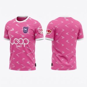 Ed Sheeran Loop Tour Pink Soccer Jersey