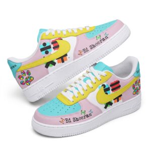 Ed Sheeran Inspired Nike Air Force 1 Shoes