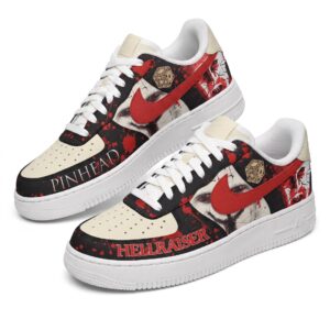 Hellraiser Pinhead Nike Air Force 1 Horror Movie Shoes