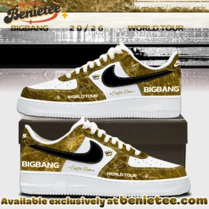 BIGBANG WORLD TOUR Signature Custom Air Force 1 & Jordan 1 Shoes (Design 10)