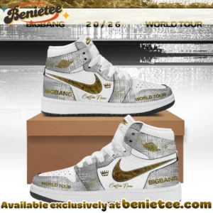 BIGBANG WORLD TOUR Signature Custom Air Force 1 & Jordan 1 Shoes - Part 13