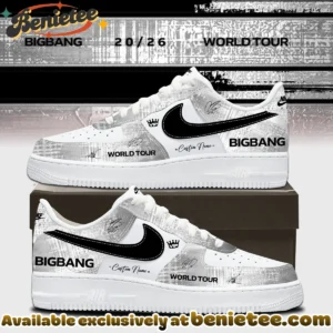 BIGBANG WORLD TOUR Signature Custom Air Force 1 & Jordan 1 Shoes (Release 21)