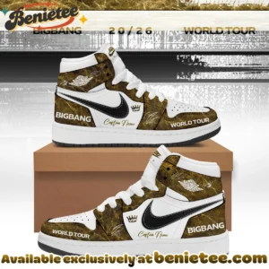 BIGBANG WORLD TOUR Signature Custom Air Force 1 & Jordan 1 Shoes (Release 9)