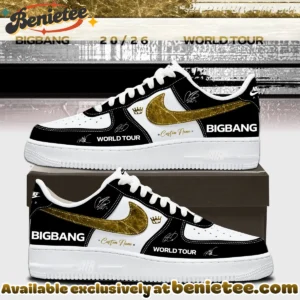 BIGBANG WORLD TOUR Signature Custom Air Force 1 & Jordan 1 Shoes (Style 12)
