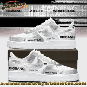 BIGBANG WORLD TOUR Signature Custom Air Force 1 & Jordan 1 Shoes (Style 23)