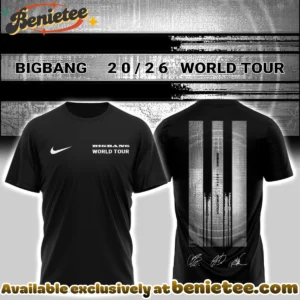 BIGBANG WORLD TOUR Signature Shirt & Hoodie (Style 5)