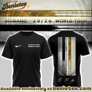BIGBANG WORLD TOUR Signature T-Shirt & Hoodie [Batch 6]