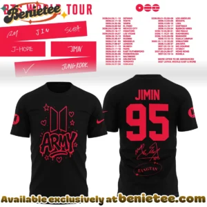 BTS Jimin World Tour Shirt & Hoodie