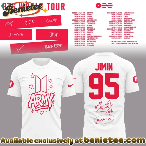 BTS Jimin World Tour T-Shirt & Hoodie