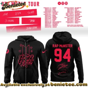 BTS Rap Monster World Tour T-Shirt & Hoodie