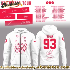 BTS Suga World Tour T-Shirt & Hoodie - Part 1