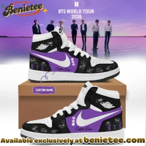 BTS WORLD TOUR ARIRANG Custom Air Force 1 & Jordan 1 Shoes [Batch 2]