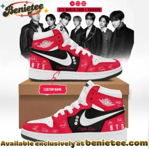 BTS WORLD TOUR ARIRANG Custom Air Force 1 & Jordan 1 Shoes [Drop 6]