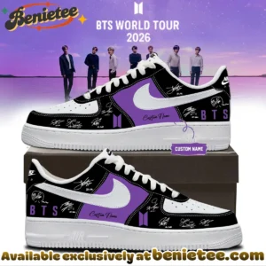 BTS WORLD TOUR ARIRANG Custom Air Force 1 & Jordan 1 Shoes (Release 1)