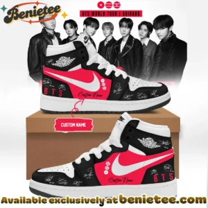 BTS WORLD TOUR ARIRANG Custom Air Force 1 & Jordan 1 Shoes (Release 4)