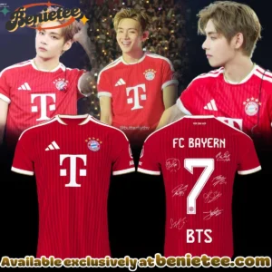 BTS WORLD TOUR ARIRANG x FC Bayern München Football Jersey