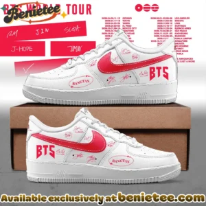 BTS World Tour Custom Air Force 1 & Jordan 1 Shoes [Batch 3]