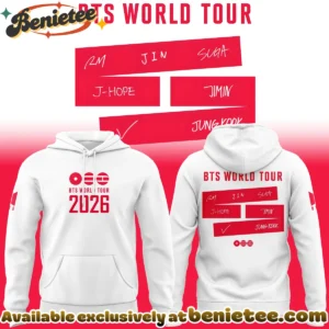 BTS World Tour Shirt & Hoodie (Design 3)