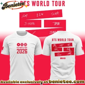 BTS World Tour Shirt & Hoodie (Design 3)
