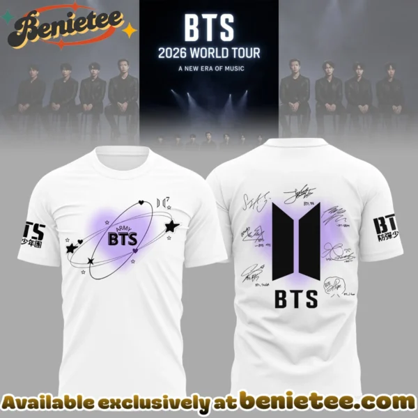 BTS World Tour T-Shirt & Hoodie (Release 5)