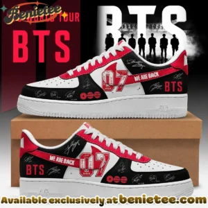 BTS x Arirang World Tour Custom Air Force 1 & Jordan 1 Shoes