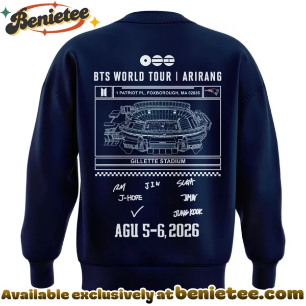 BTS x New England Patriots Shirt & Hoodie - Variant 4
