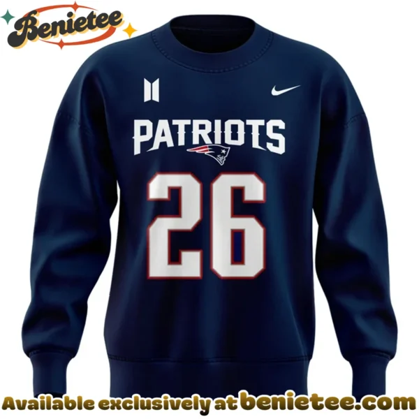 BTS x New England Patriots Shirt & Hoodie - Variant 4