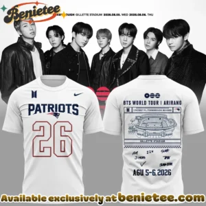 BTS x New England Patriots T-Shirt & Hoodie - Part 1