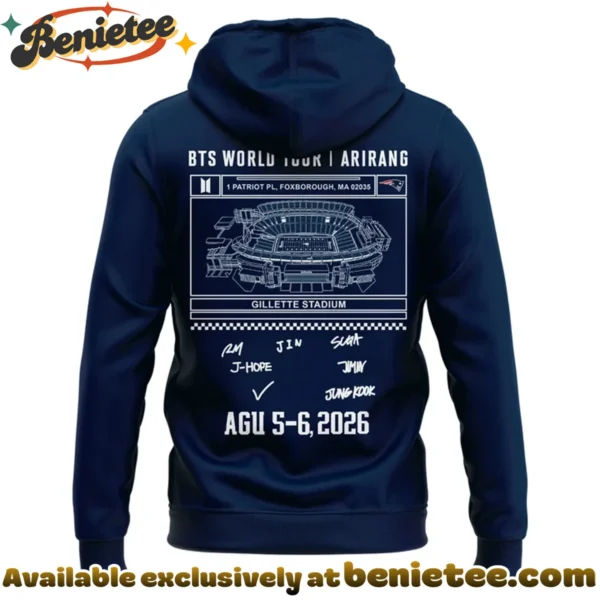 BTS x New England Patriots T-Shirt & Hoodie - Series 2