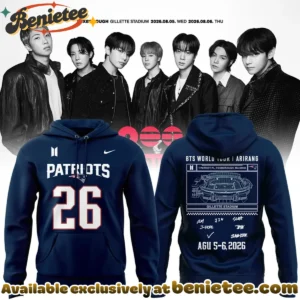 BTS x New England Patriots T-Shirt & Hoodie - Series 2