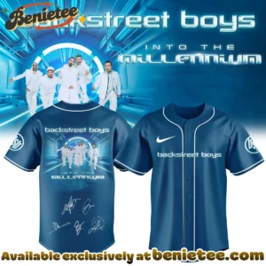 Backstreet Boys Into The Millennium Signature Baseball Jersey (Release 17)