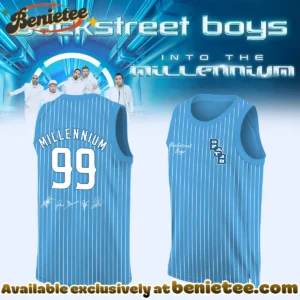 Backstreet Boys Into The Millennium Signature Basketball Jersey - Part 28