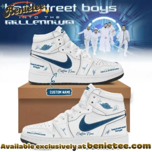 Backstreet Boys Into The Millennium Signature Custom Air Force 1 & Jordan 1 Shoes [Batch 26]