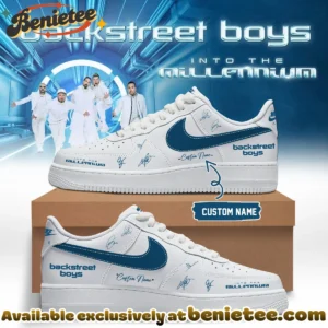 Backstreet Boys Into The Millennium Signature Custom Air Force 1 & Jordan 1 Shoes (Style 3)