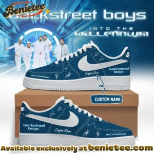 Backstreet Boys Into The Millennium Signature Custom Air Force 1 & Jordan 1 Shoes (Style 39)