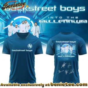 Backstreet Boys Into The Millennium Signature Football Jersey [Batch 36]
