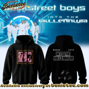 Backstreet Boys Into The Millennium Signature T-Shirt & Hoodie [Drop 21]