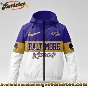 Baltimore Ravens Windbreaker Jacket