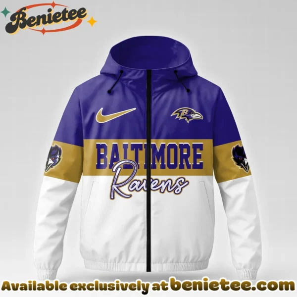Baltimore Ravens Windbreaker Jacket