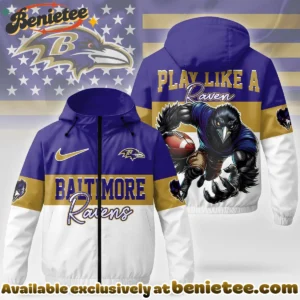 Baltimore Ravens Windbreaker Jacket