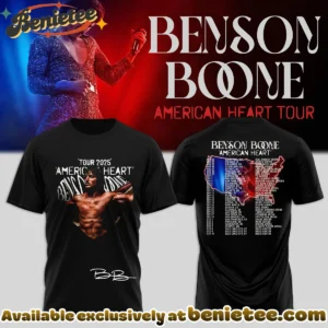 Benson Boone American Heart Tour T-Shirt & Hoodie [Batch 7]