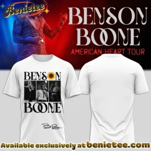 Benson Boone American Heart Tour T-Shirt & Hoodie (Design 13)