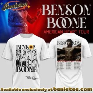 Benson Boone American Heart Tour T-Shirt & Hoodie (Design 16)