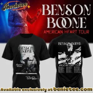 Benson Boone American Heart Tour T-Shirt & Hoodie - Part 6