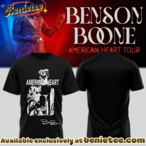 Benson Boone American Heart Tour T-Shirt & Hoodie - Part 6