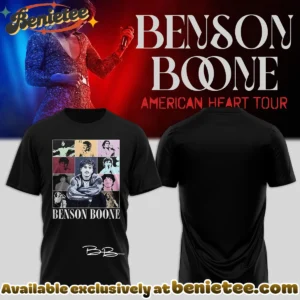 Benson Boone American Heart Tour T-Shirt & Hoodie (Style 1)