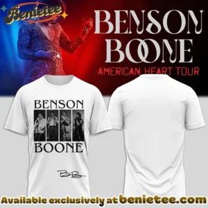 Benson Boone American Heart Tour T-Shirt & Hoodie (Style 3)