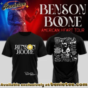 Benson Boone American Heart Tour T-Shirt & Hoodie - Variant 3