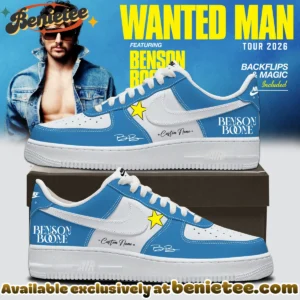 Benson Boone Wanted Man Custom Air Force 1 & Jordan 1 Shoes [Batch 20]